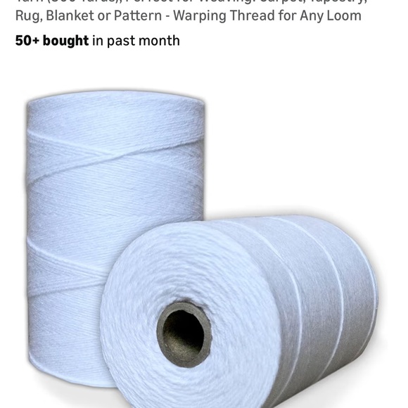 Premium Cotton Yarn Set - Black, white, brown, amethyst, Red - Picture 2 of 10